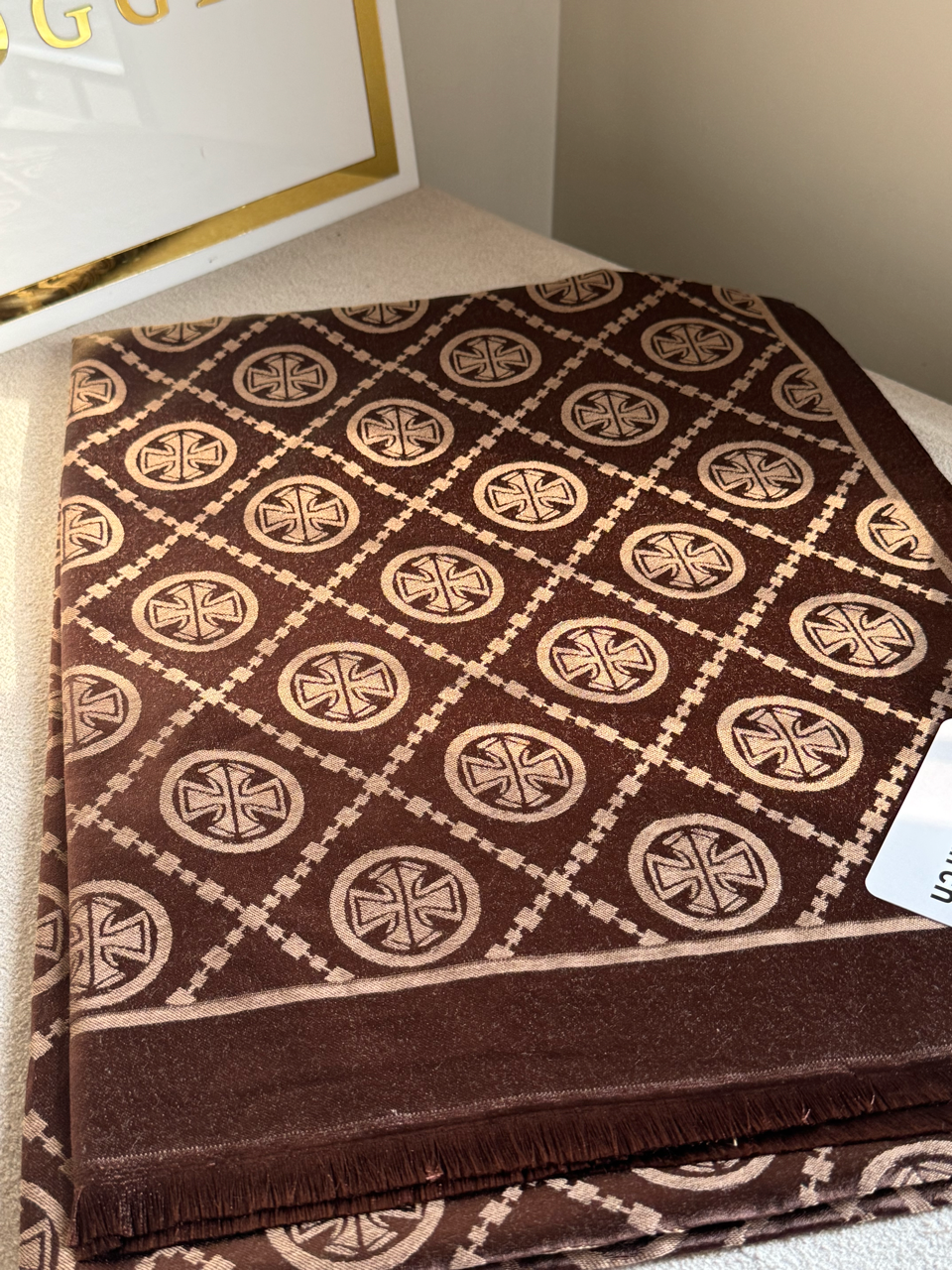 ALL SEASON Tory Burch Stoller - Brown & Beige