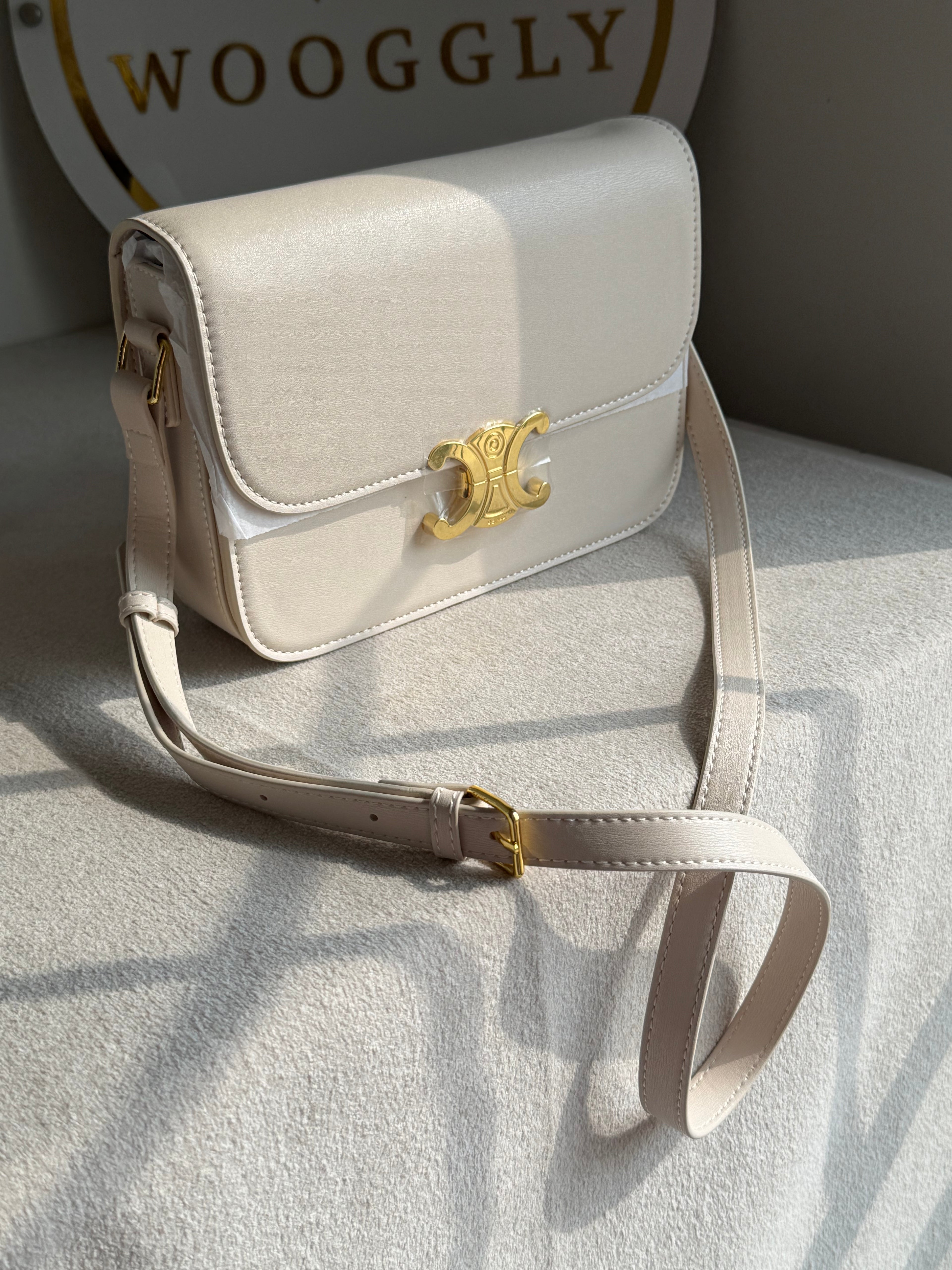 High Quality Celine Inspired Bag - White