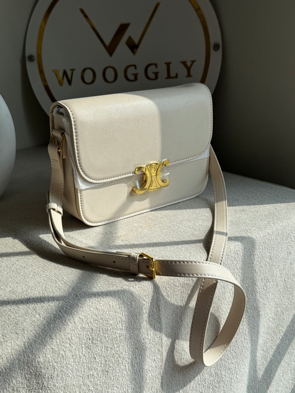 High Quality Celine Inspired Bag - White