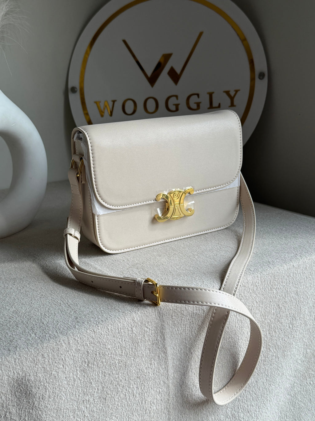 High Quality Celine Inspired Bag - White
