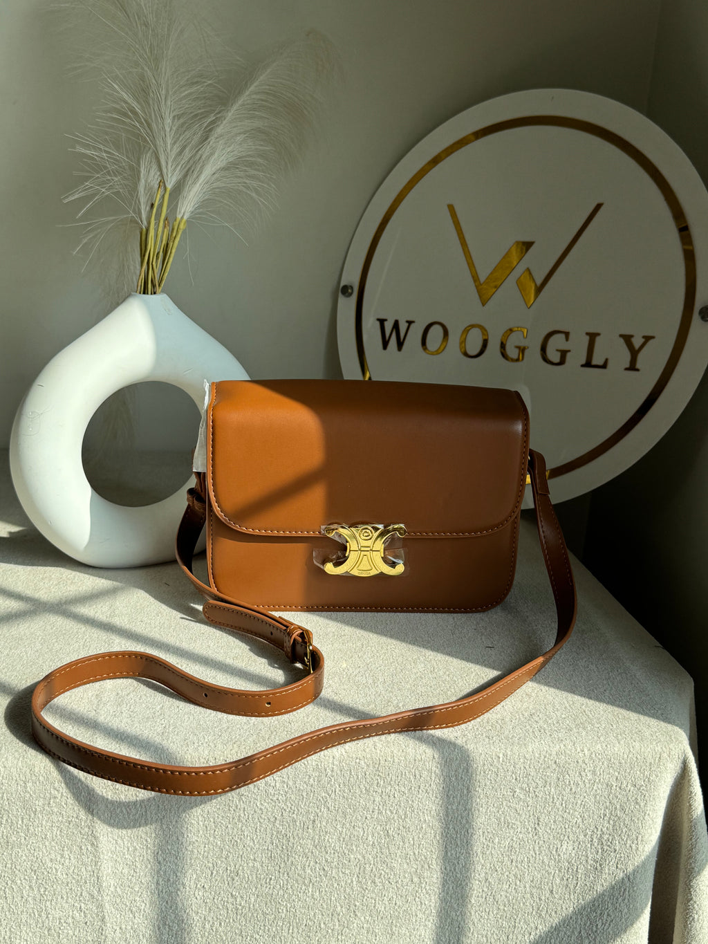 High Quality Celine Inspired Bag - Brown