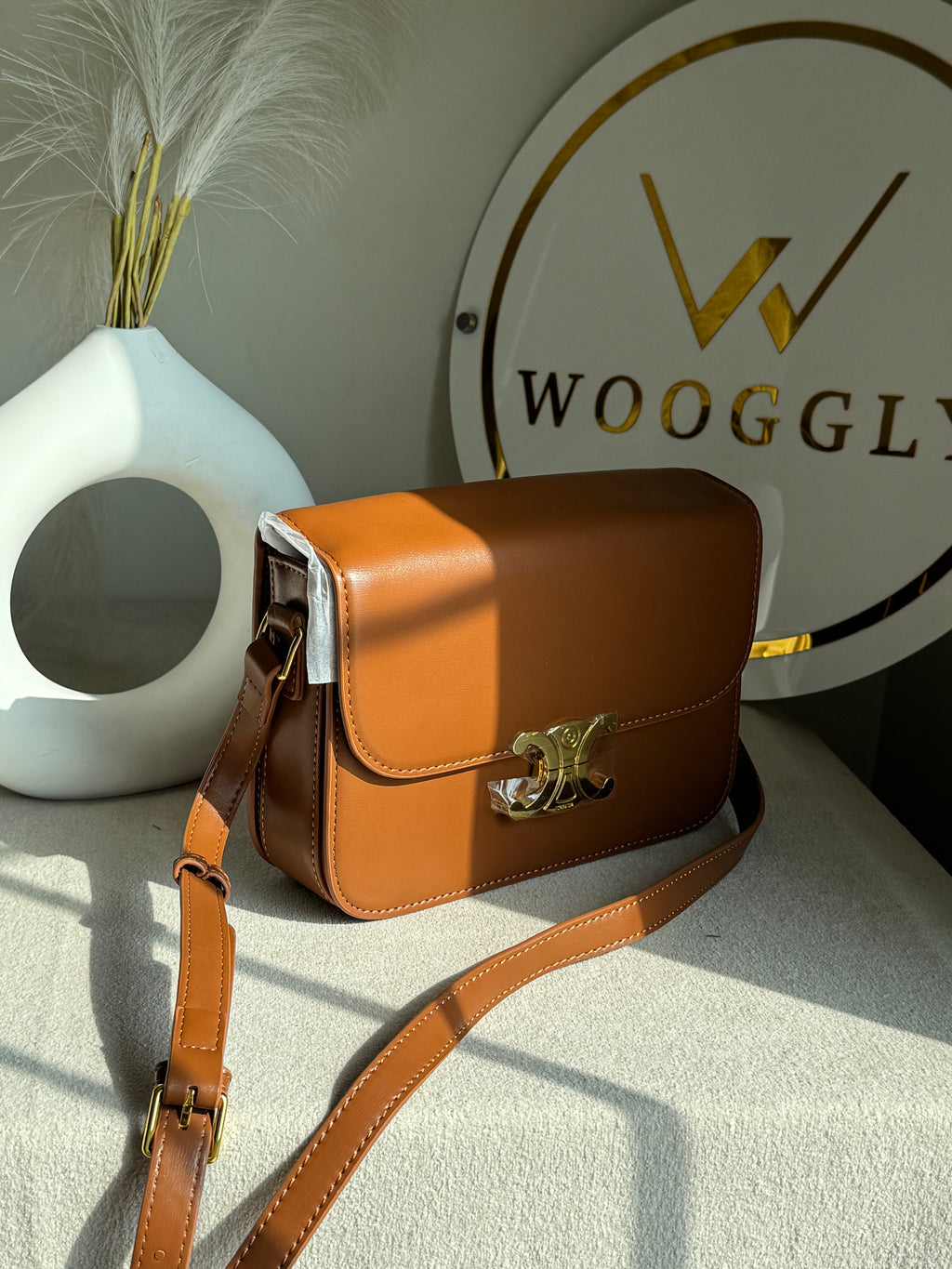 High Quality Celine Inspired Bag - Brown