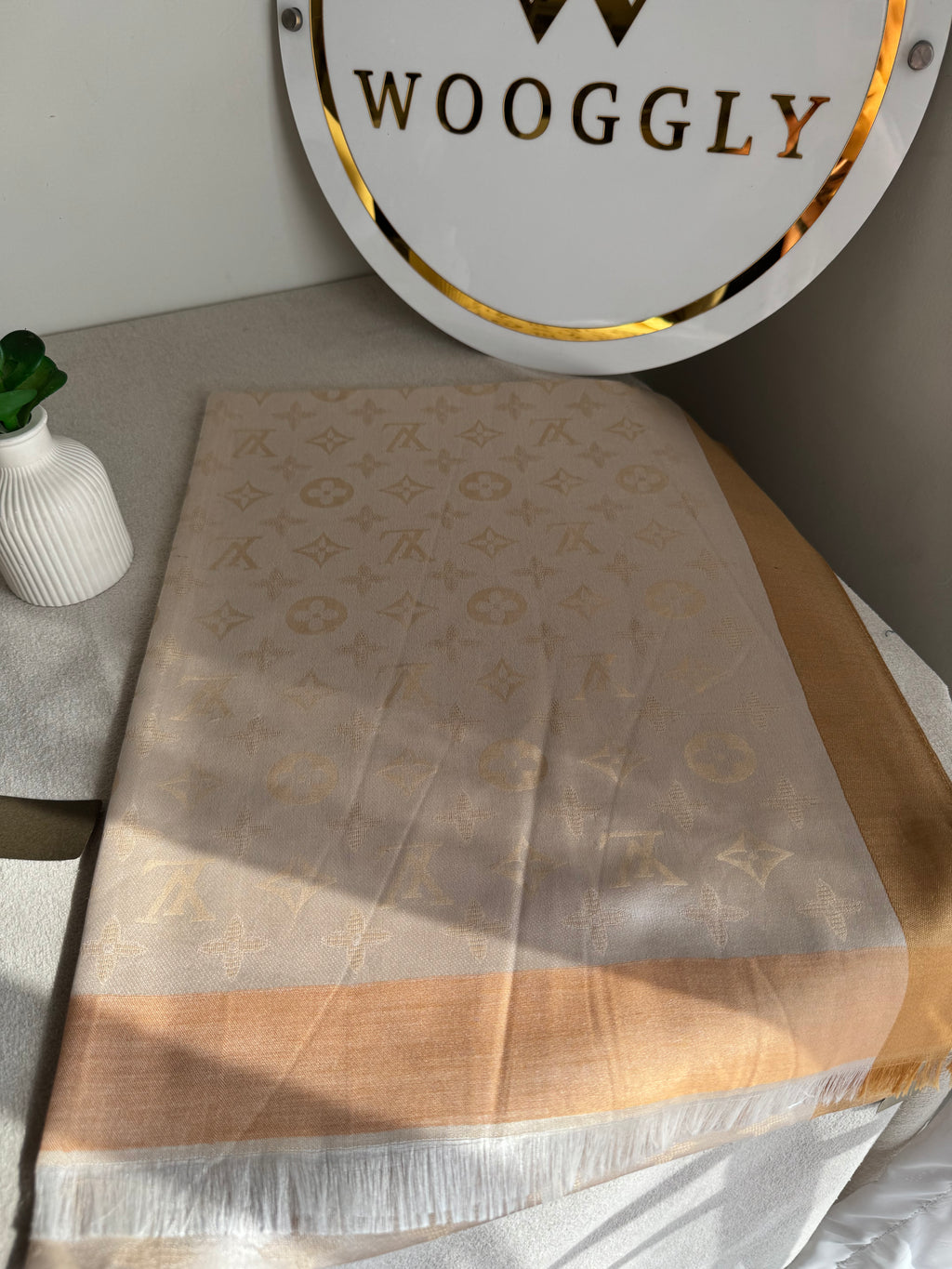 ALL SEASON LV Pashmina Stoller - Elegant Beige