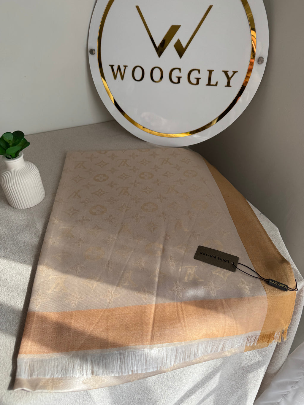 ALL SEASON LV Pashmina Stoller - Elegant Beige
