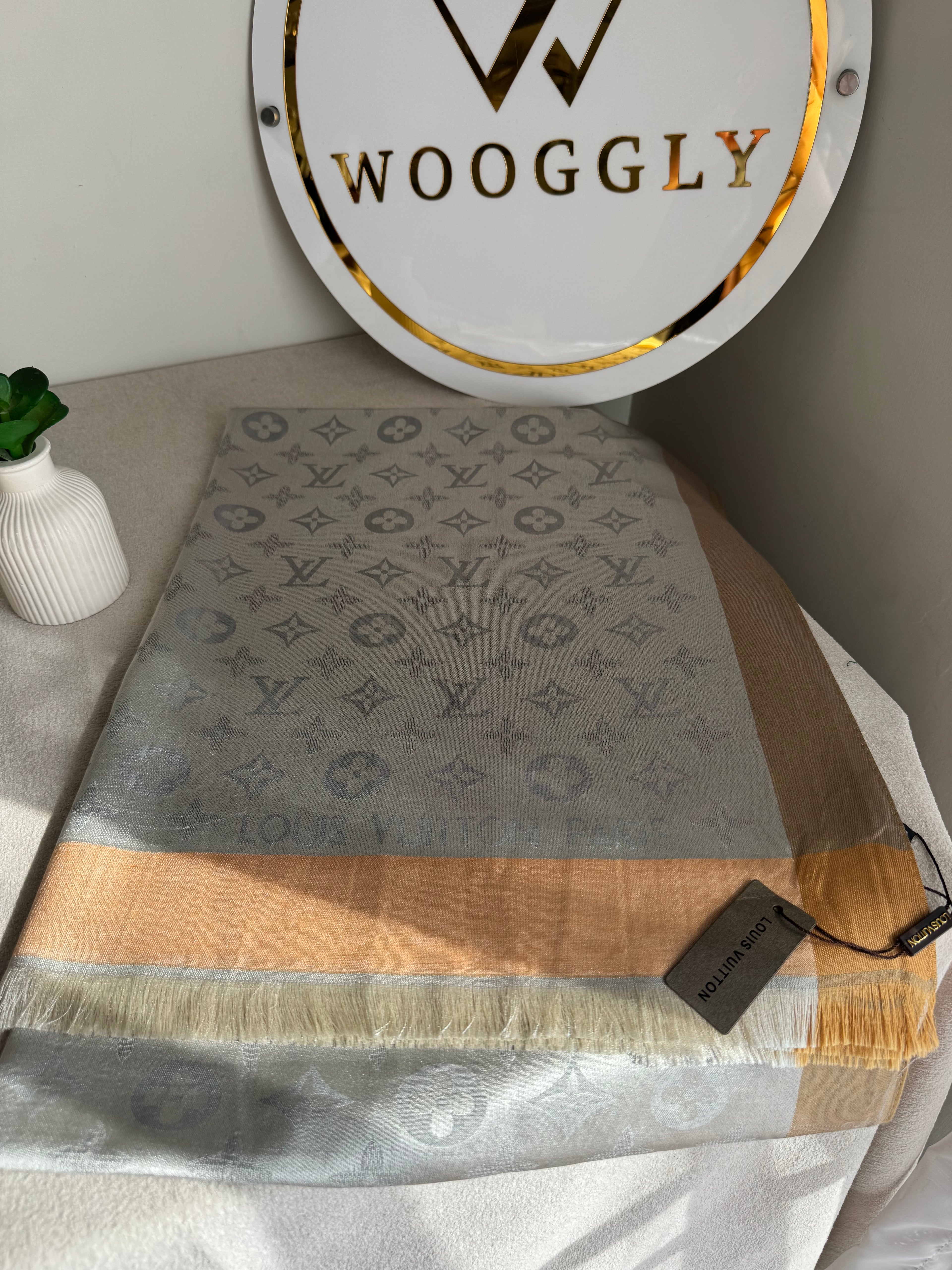 ALL SEASON LV Pashmina Stoller - Silver Grey