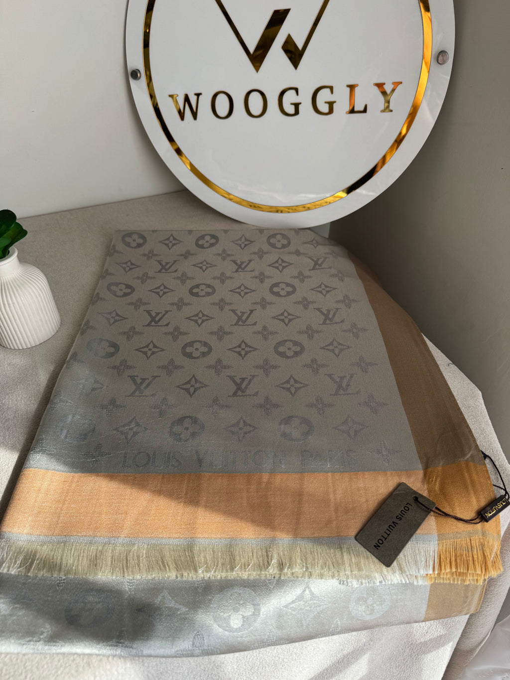 ALL SEASON LV Pashmina Stoller - Silver Grey