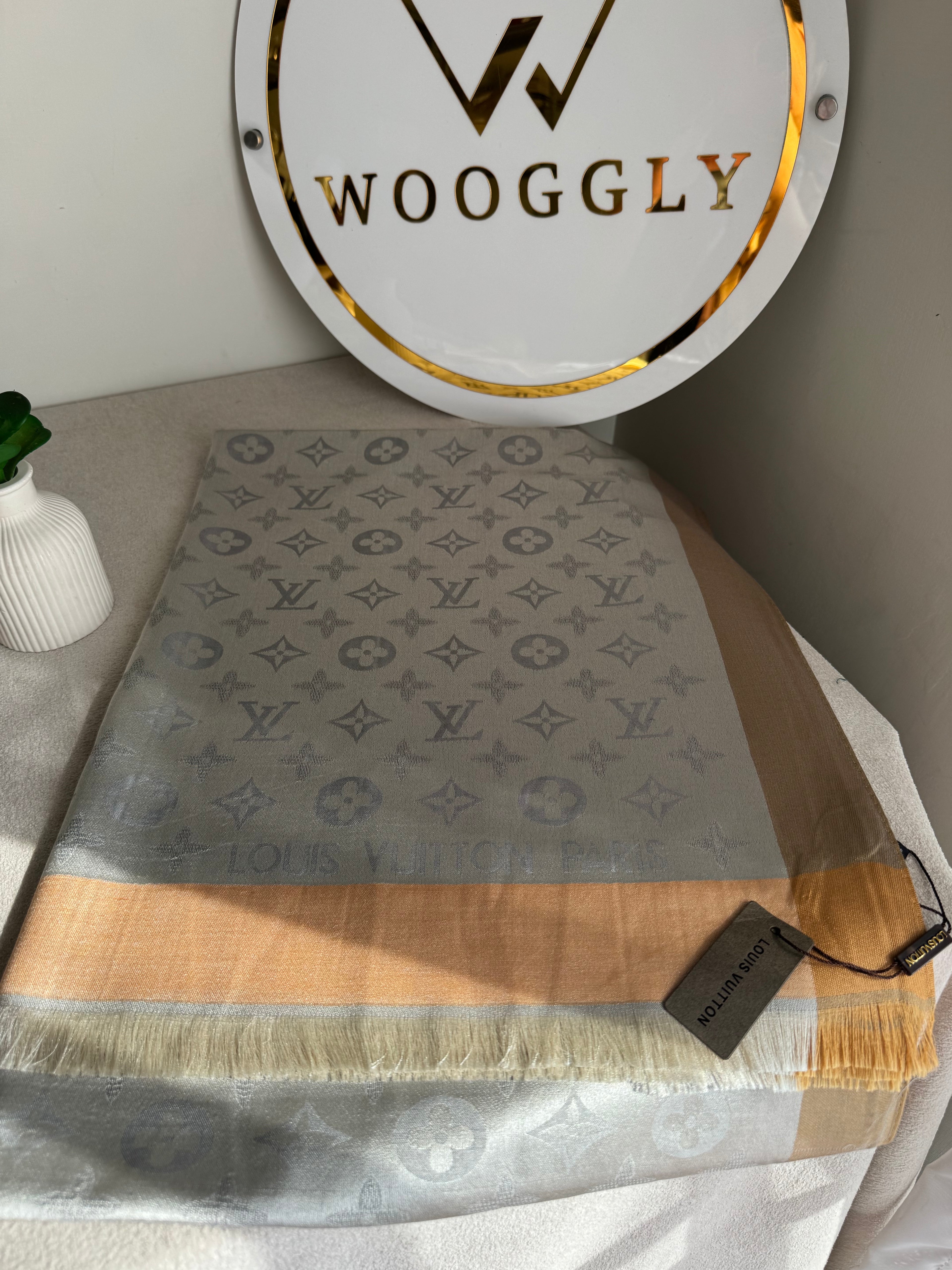 ALL SEASON LV Pashmina Stoller - Silver Grey