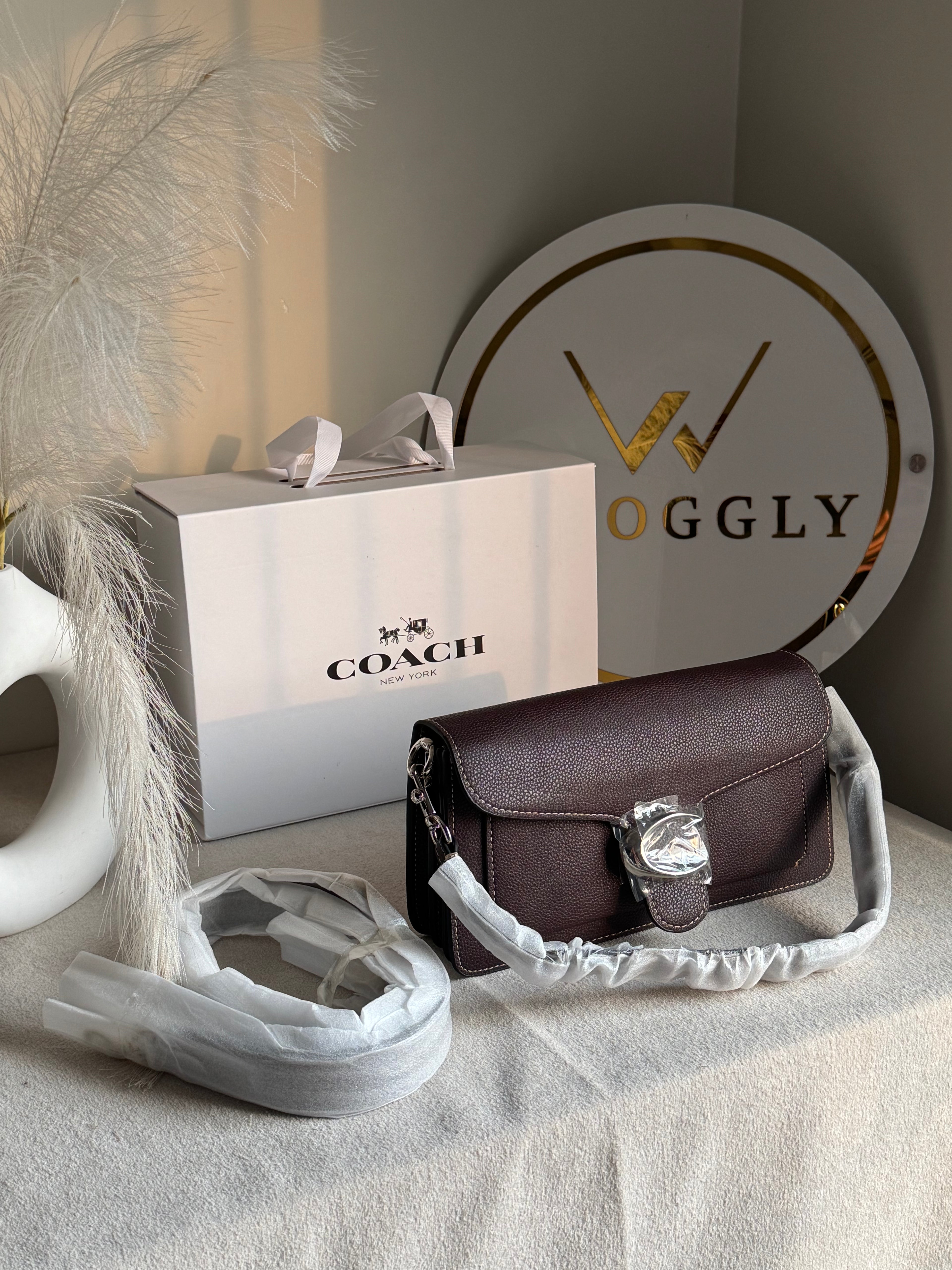 TABBY 26 EXTREMELY PREMIUM: LIMITED EDITION (MAPLE WITH SILVER HARDWARE)- MAGNETIC BOX PACKING