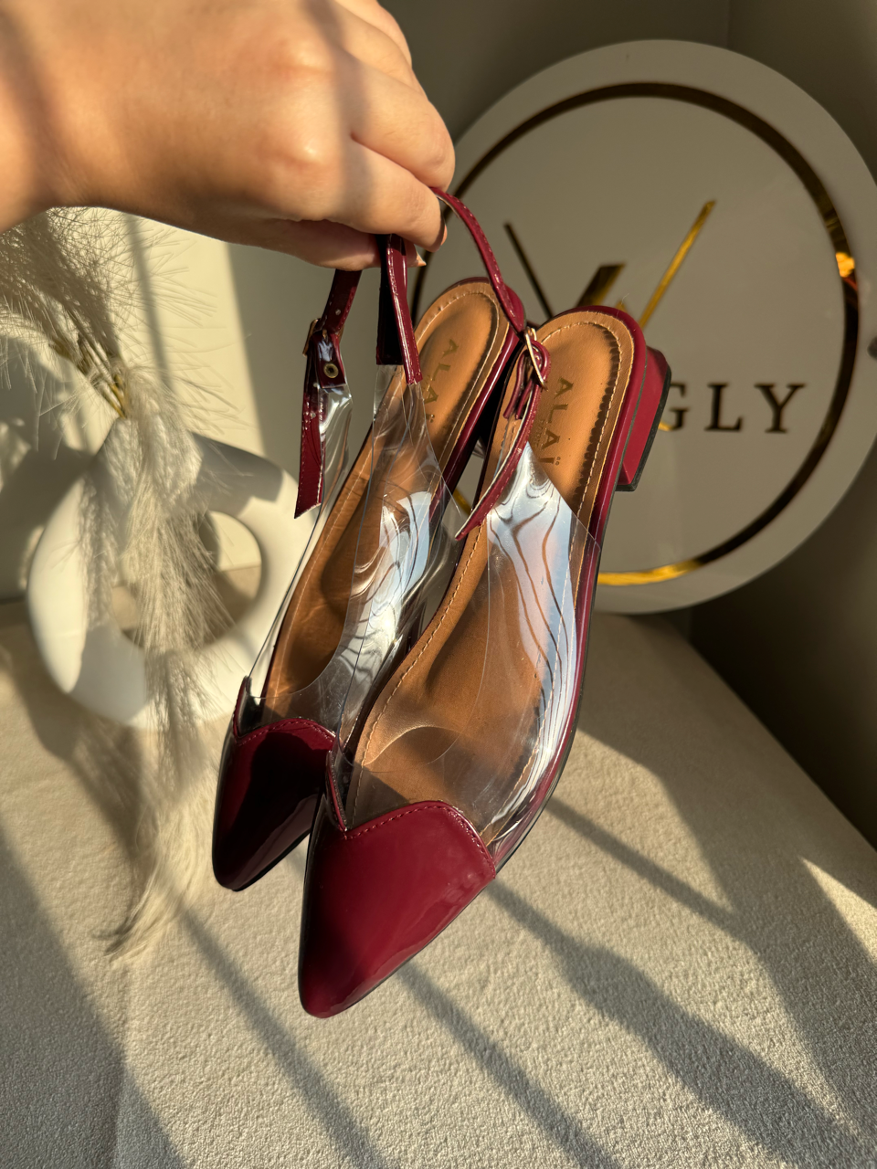 Alaia Paris All Day Comfort - Maroon