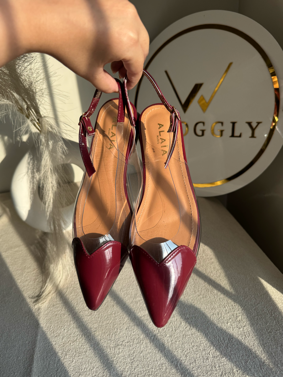 Alaia Paris All Day Comfort - Maroon