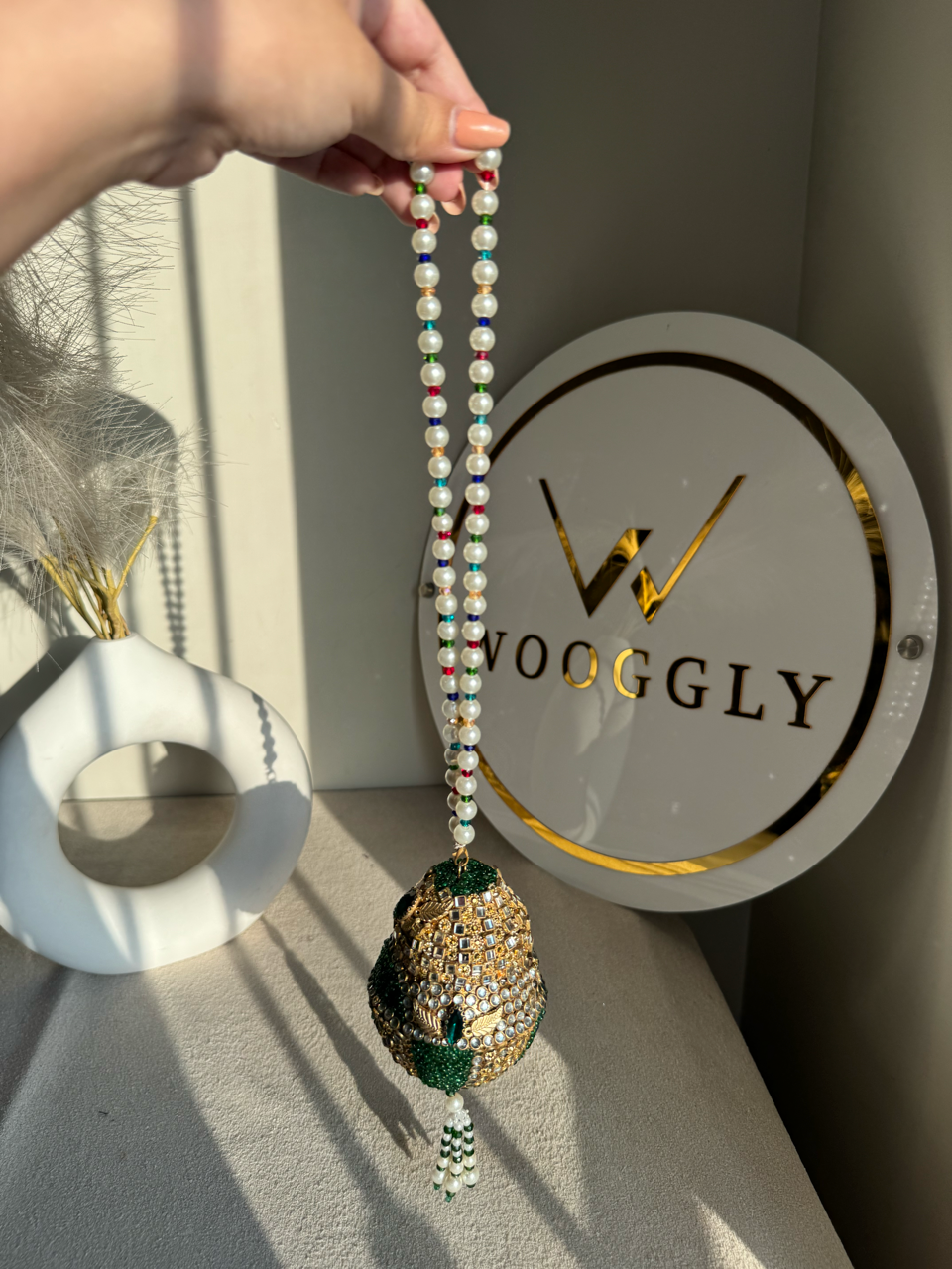 Turkish Potli - Emerald Green