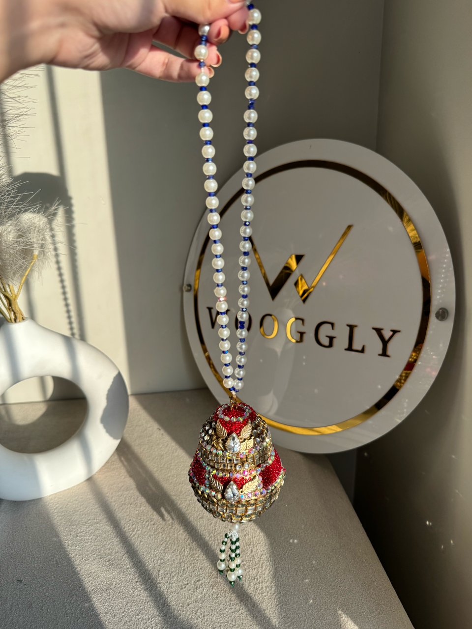 Turkish Potli - Vibrant Red
