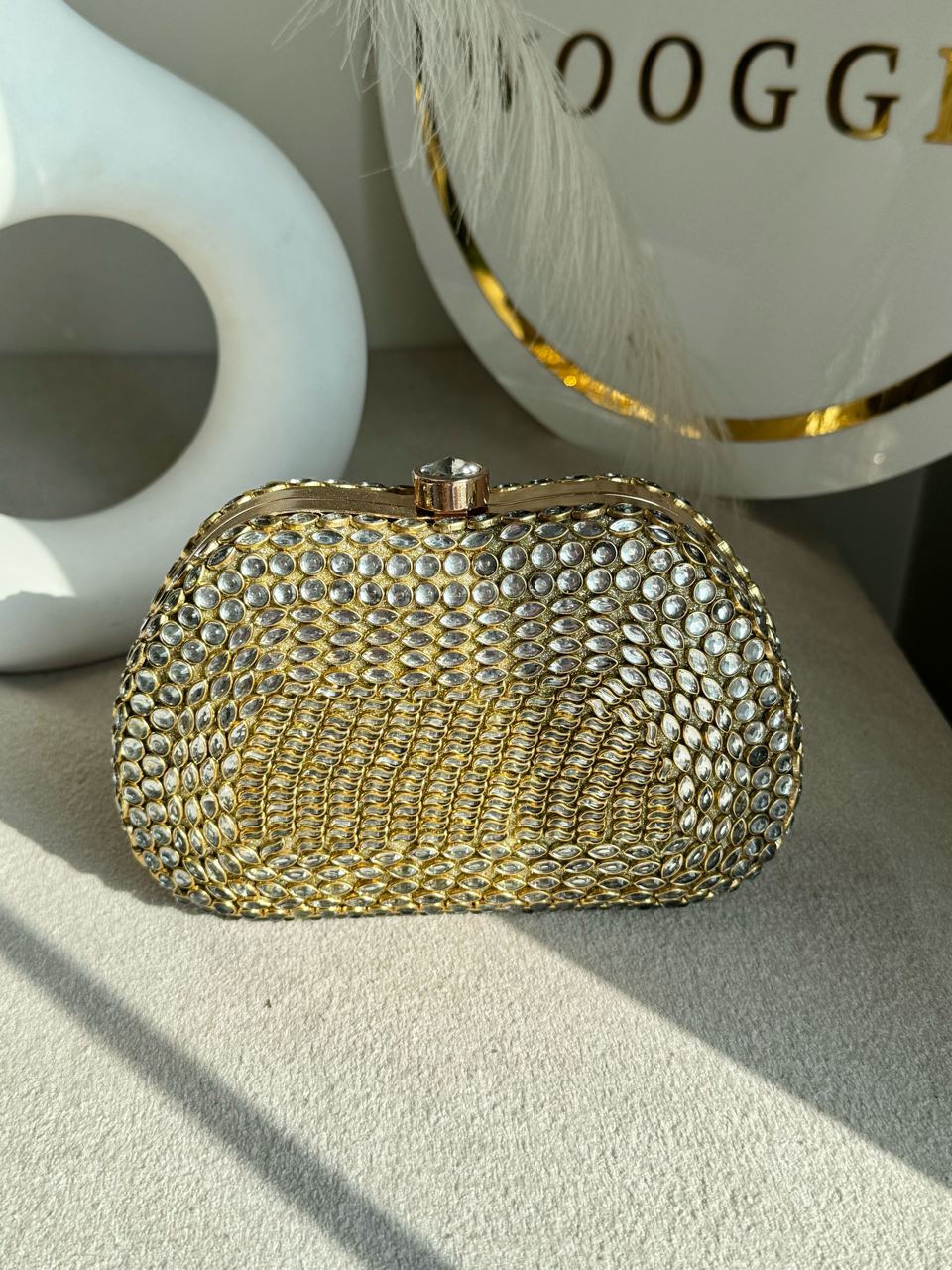 Kundan Clutch Design 6