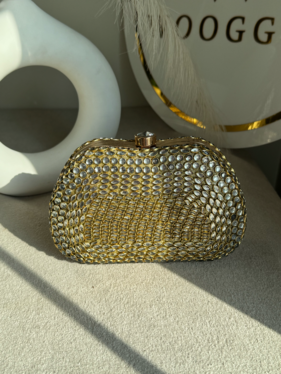 Kundan Clutch Design 6