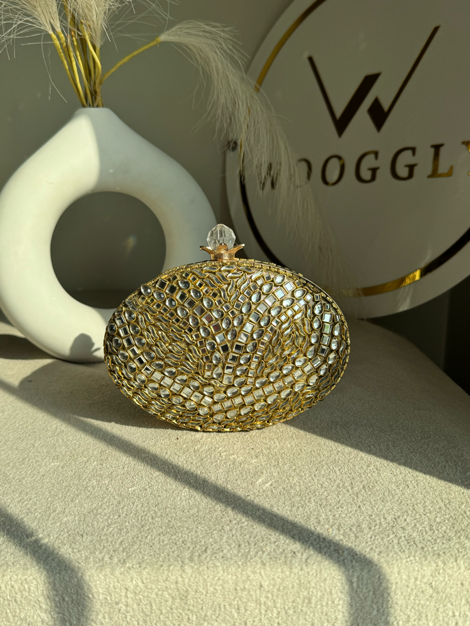Kundan Clutch Design 7