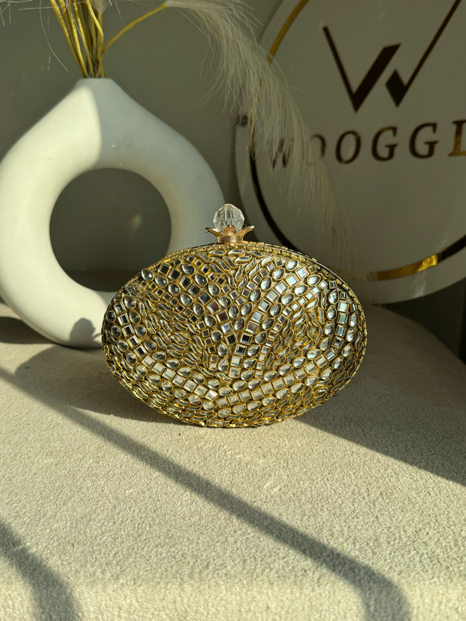 Kundan Clutch Design 7