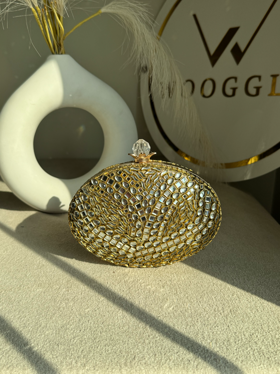 Kundan Clutch Design 7