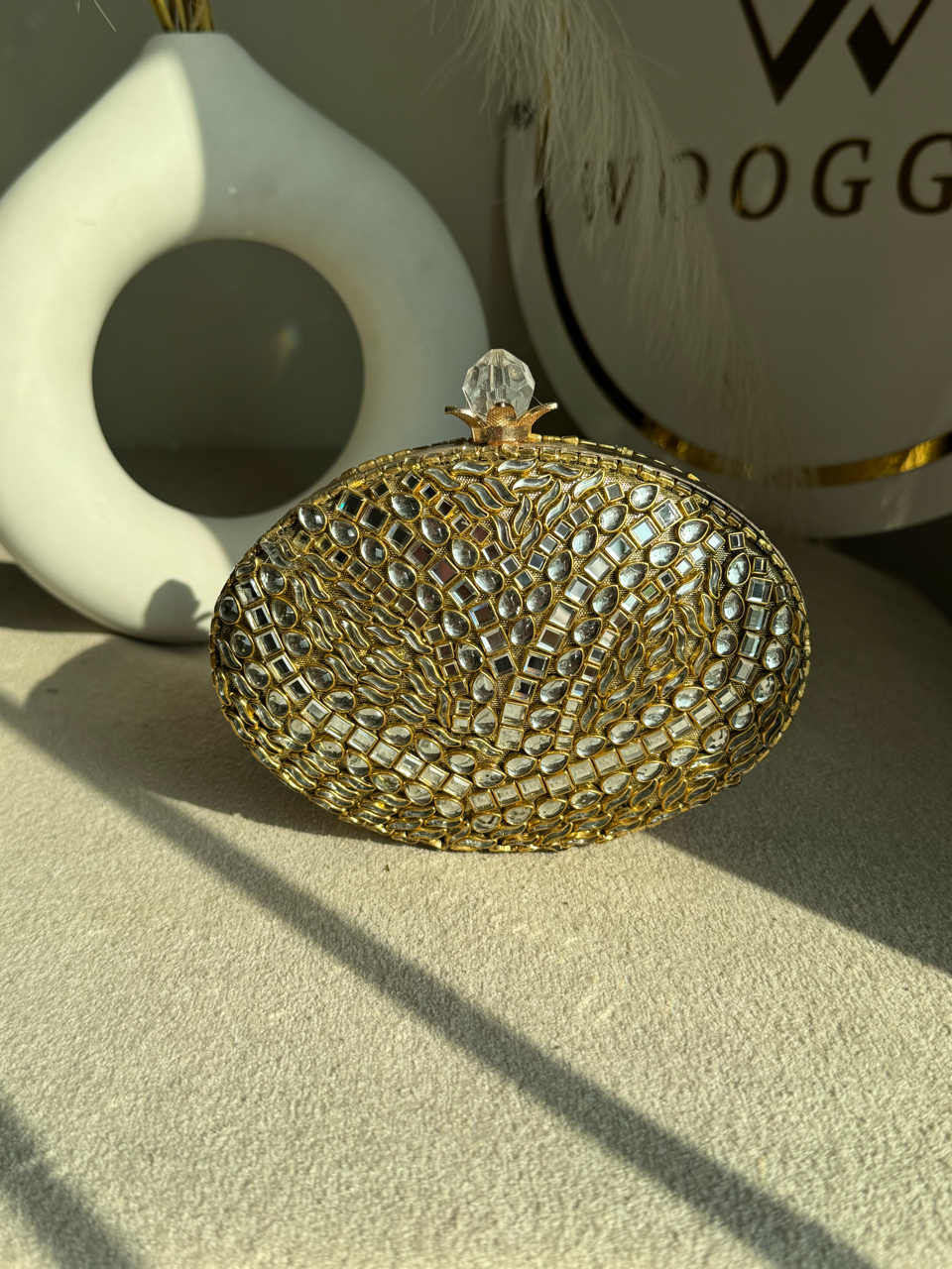 Kundan Clutch Design 7