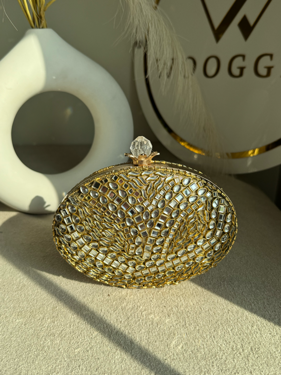 Kundan Clutch Design 7