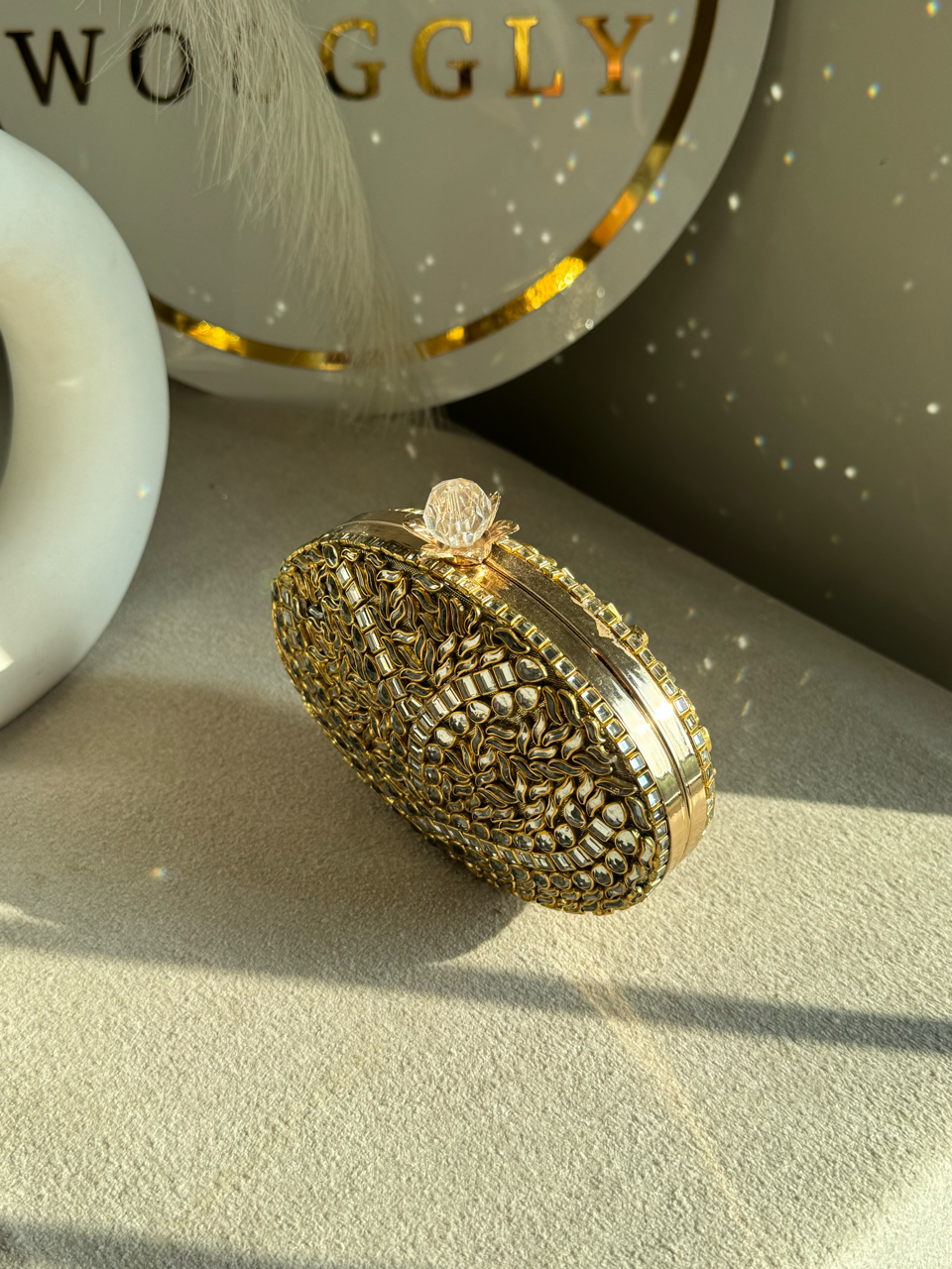 Kundan Clutch Design 7