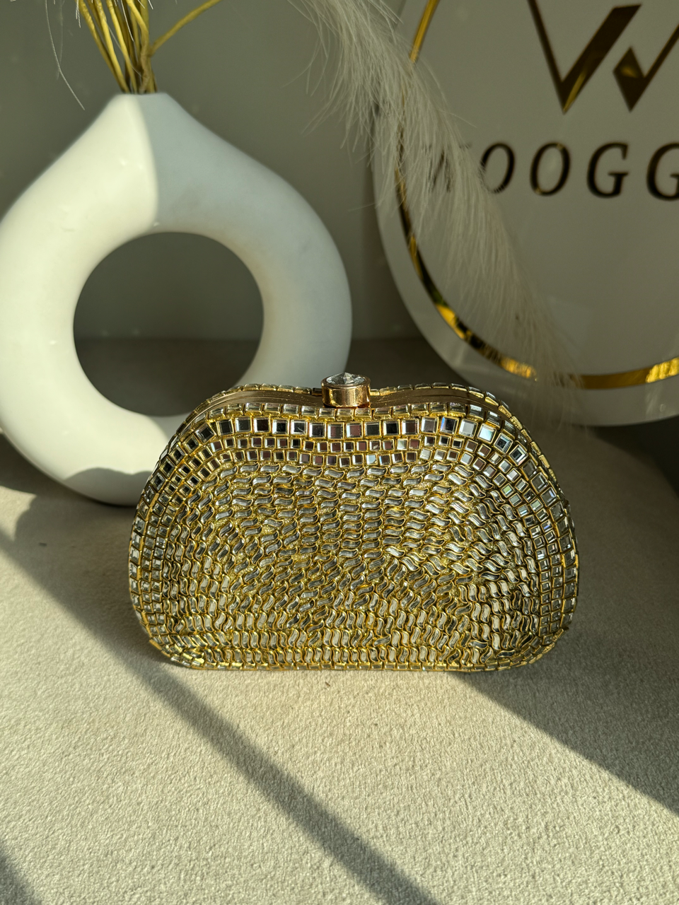 Kundan Clutch Design 8