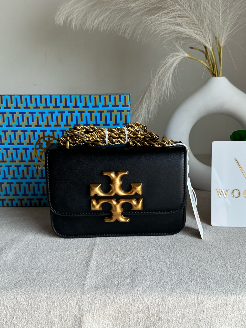 Tory Burch Eleanor Bag with Box Packing - Black