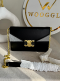 Celine Inspired Crossbody Bag High Quality - Black