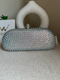 Radiance Cyrstal Clutch - Silver