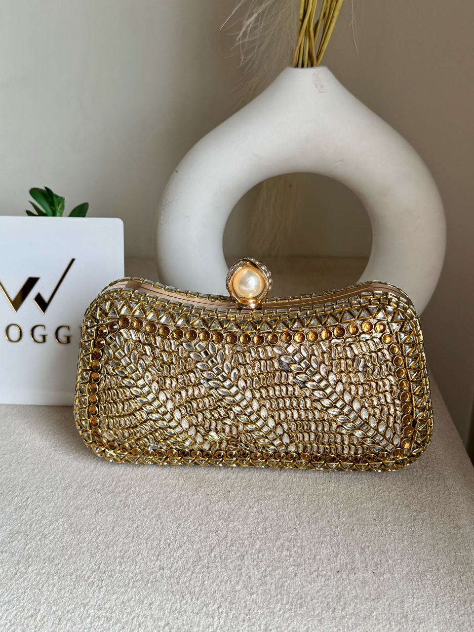 Kundan Clutch Design 5