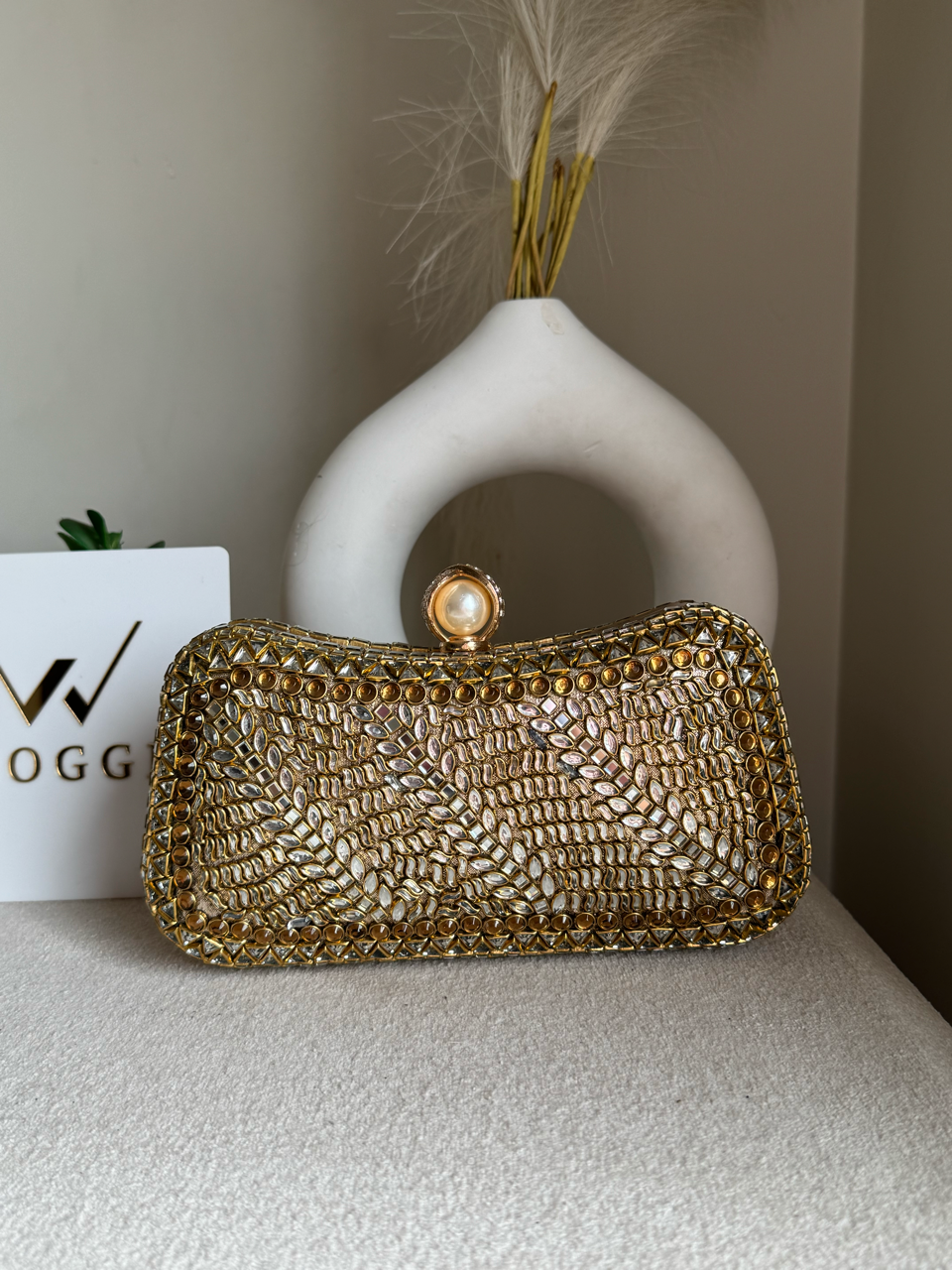 Kundan Clutch Design 5