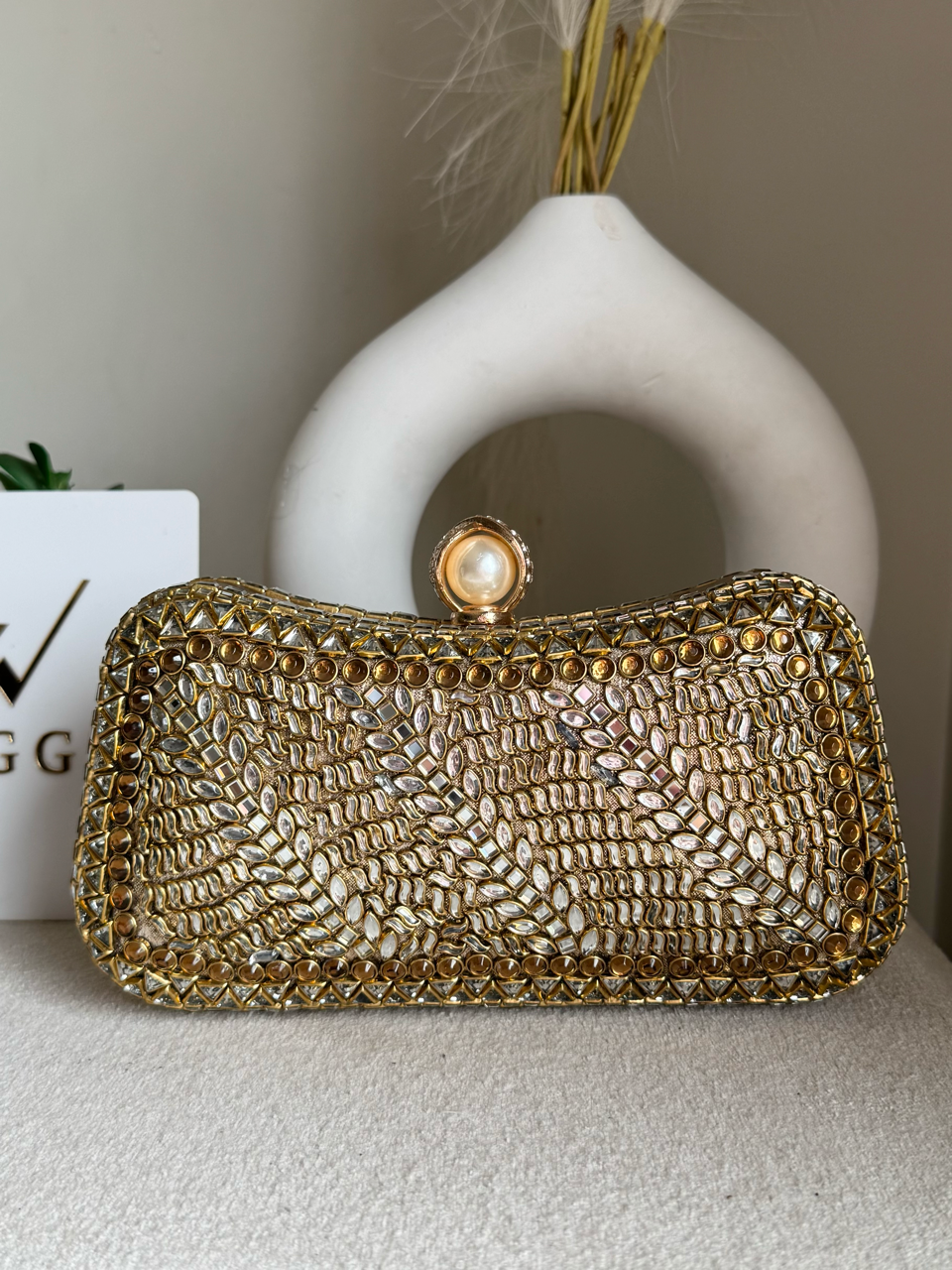 Kundan Clutch Design 5