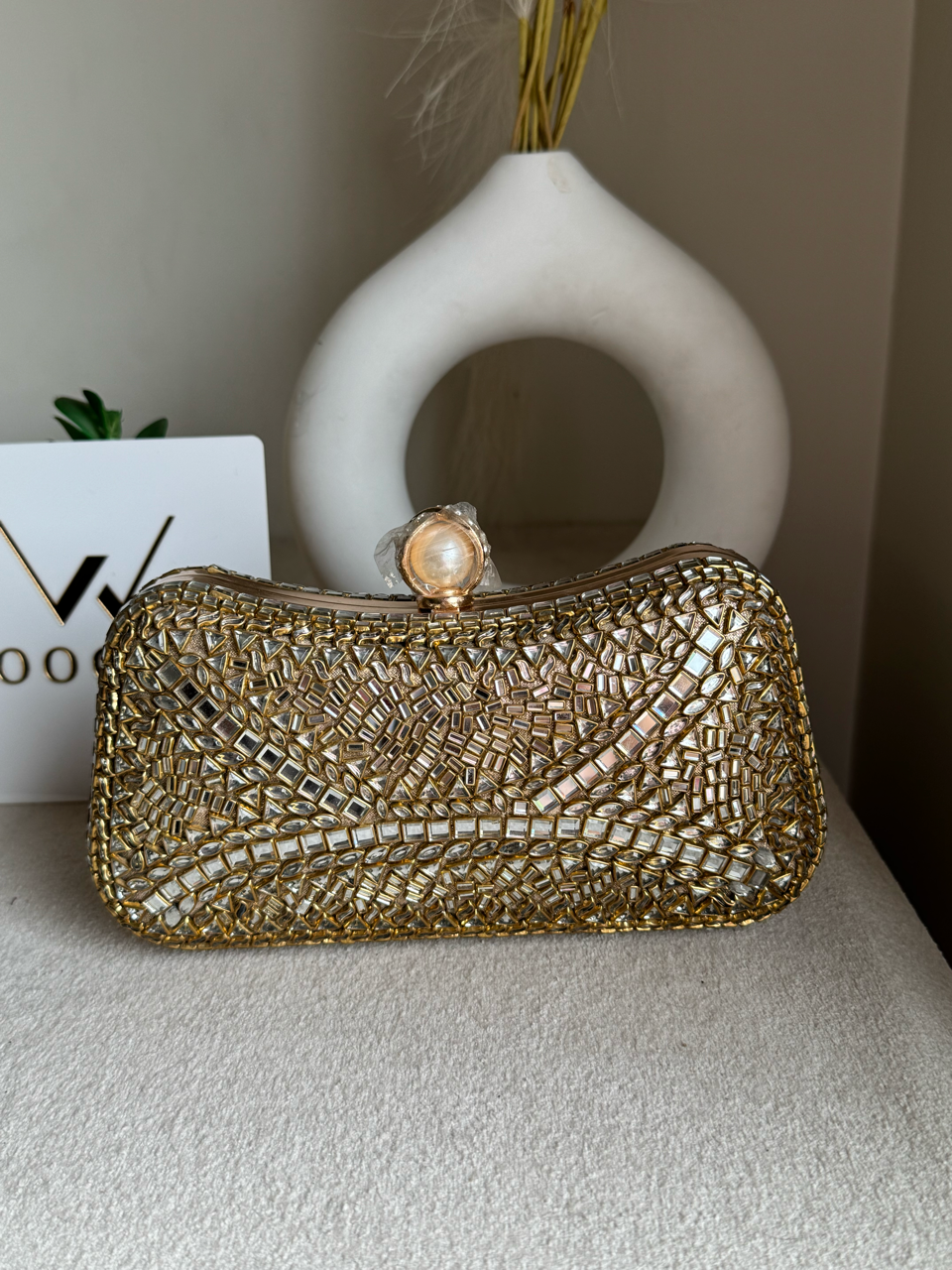 Kundan Clutch Design 4