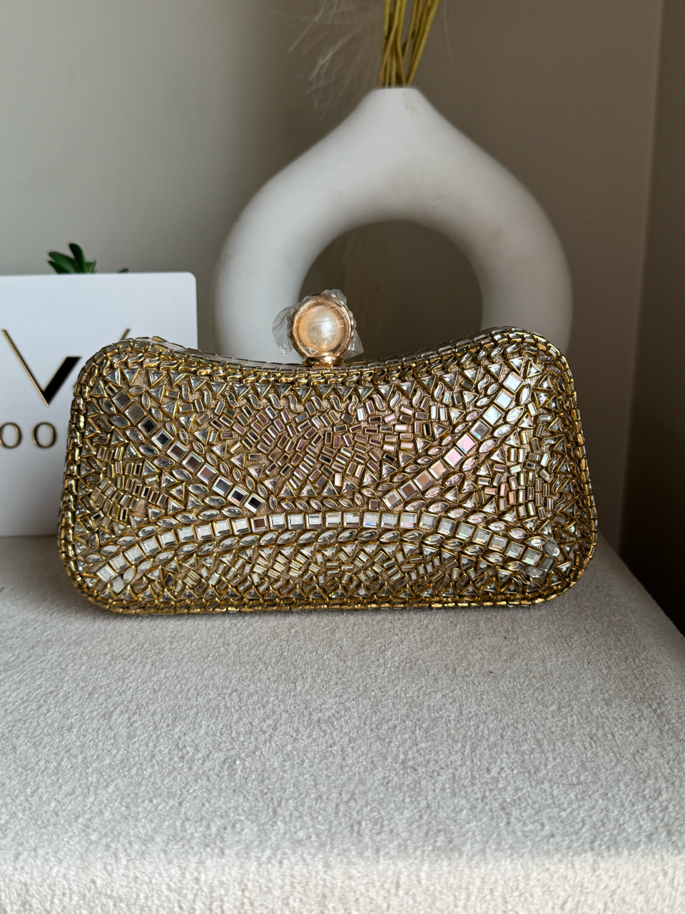 Kundan Clutch Design 4