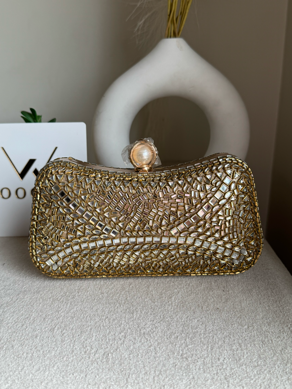 Kundan Clutch Design 4