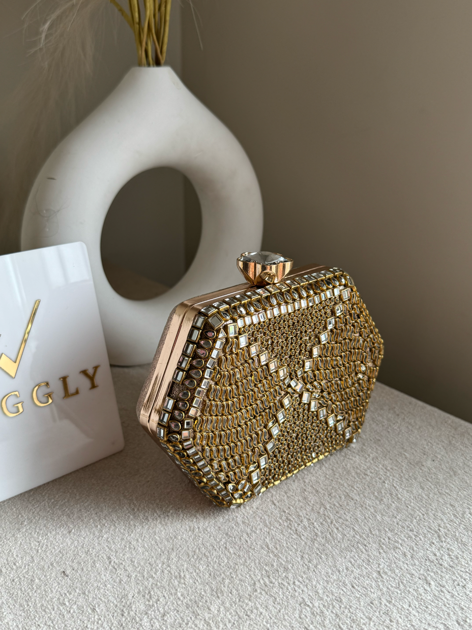 Kundan Diva Clutch Design 3