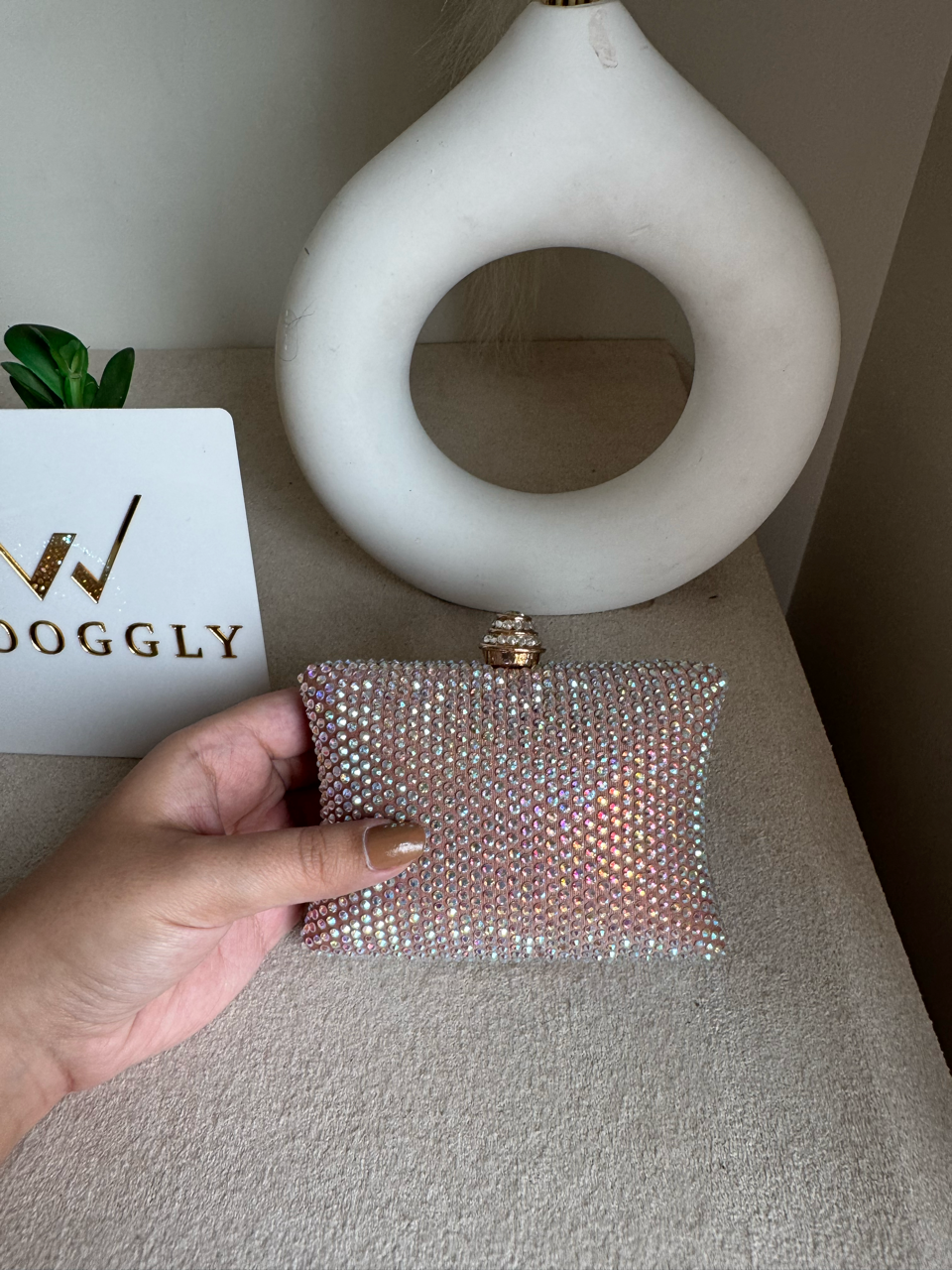 Ella Clutch - Shimmer Multi