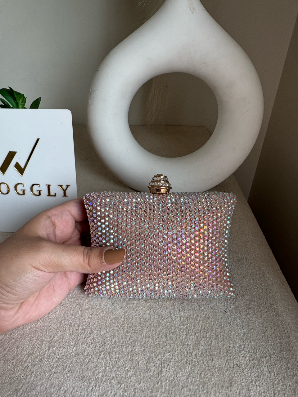 Ella Clutch - Shimmer Multi
