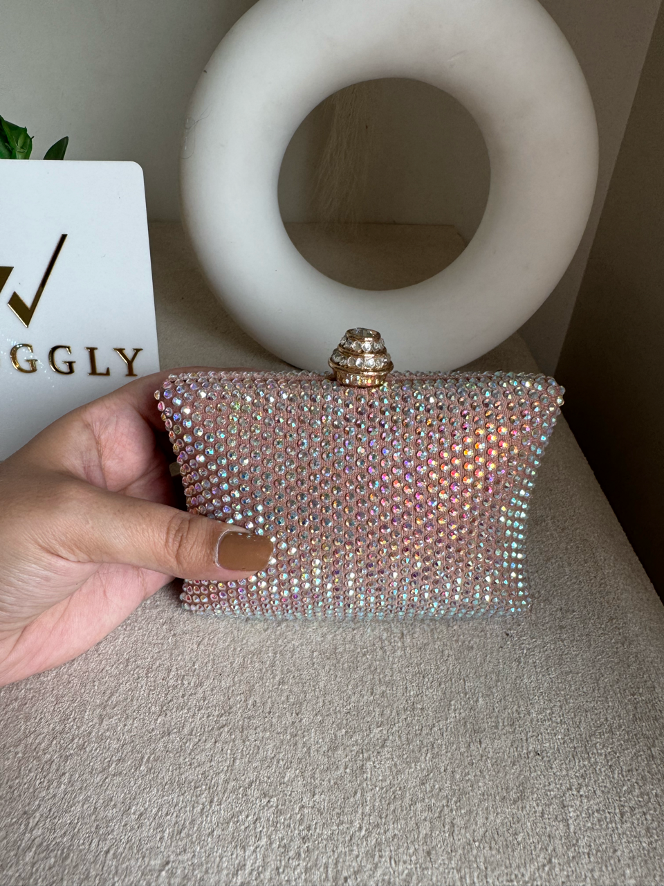 Ella Clutch - Shimmer Multi