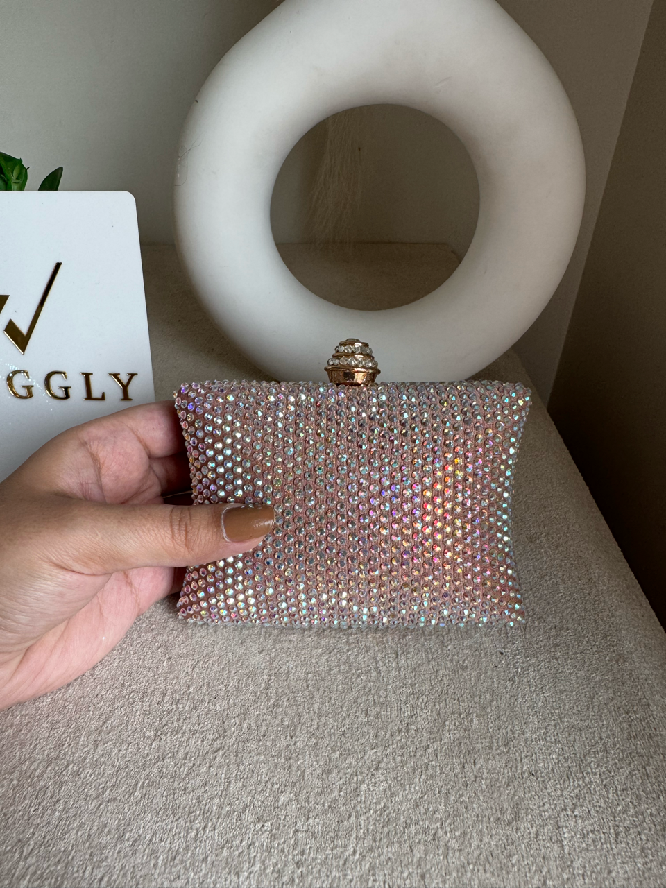 Ella Clutch - Shimmer Multi