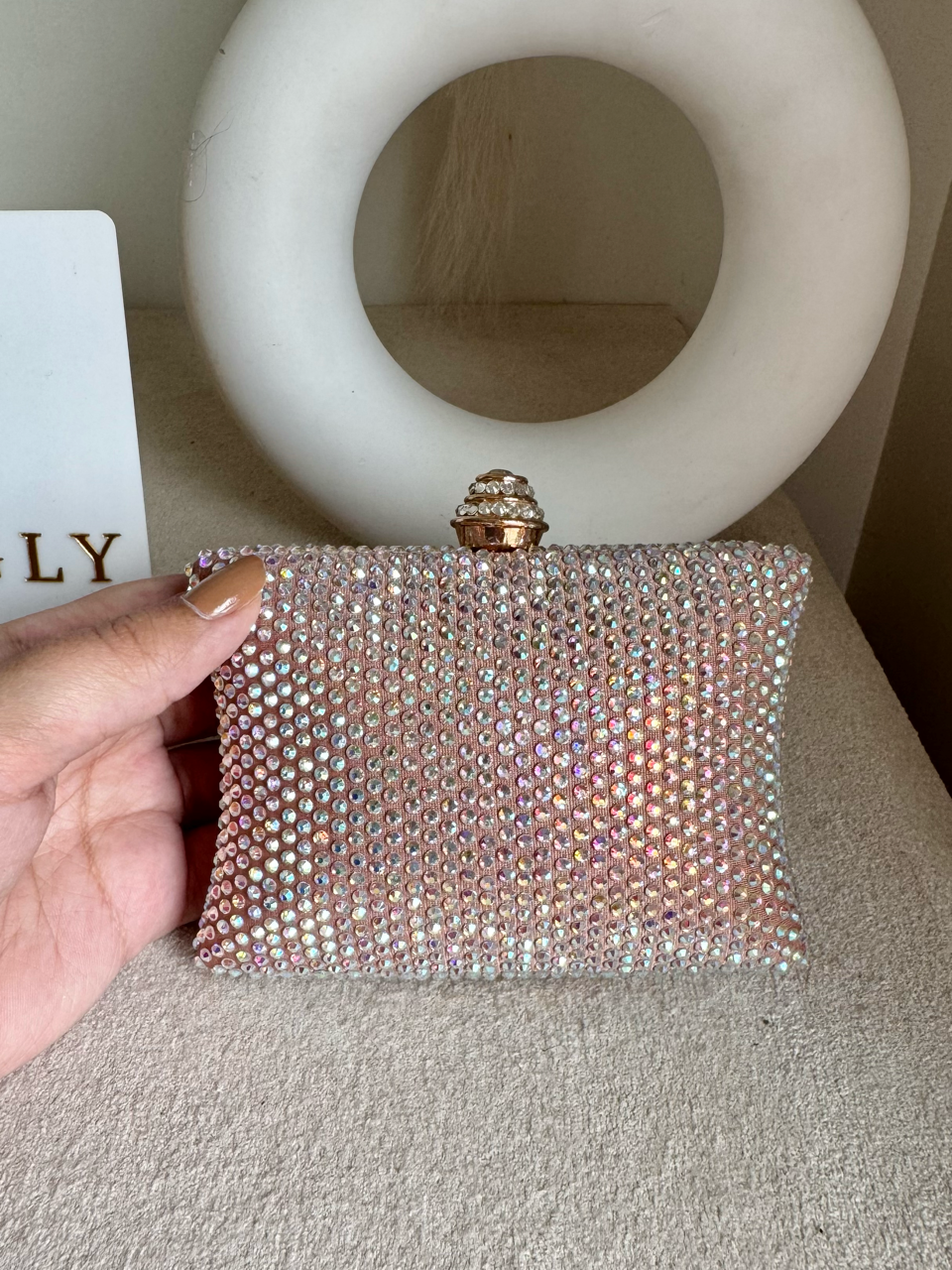 Ella Clutch - Shimmer Multi
