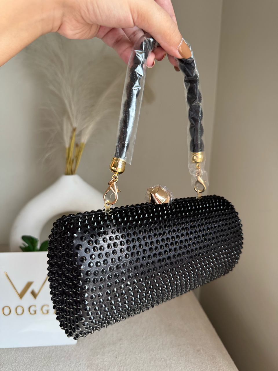 Royale Spark Clutch - Black