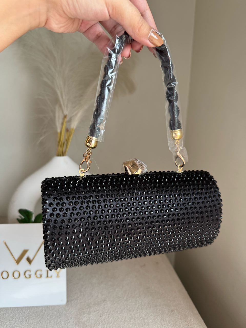 Royale Spark Clutch - Black