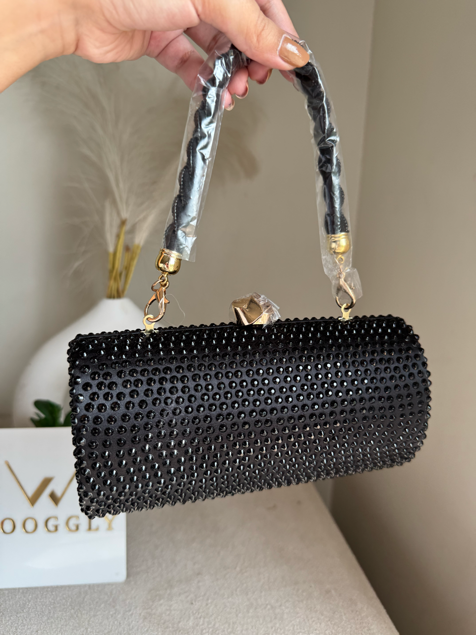 Royale Spark Clutch - Black