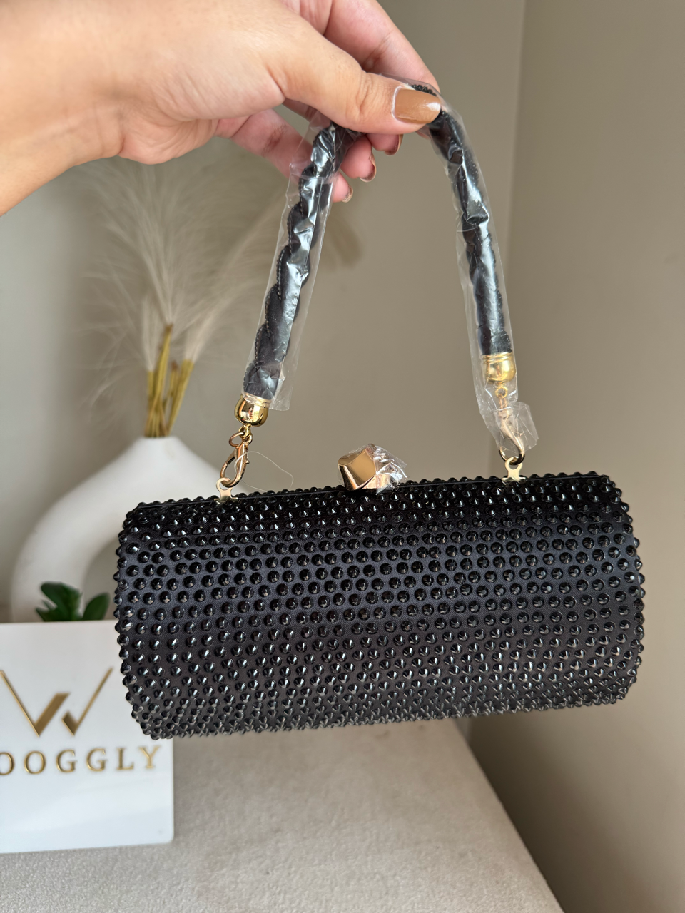 Royale Spark Clutch - Black