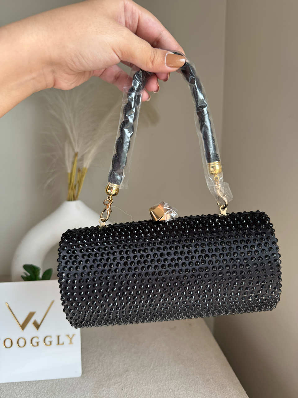 Royale Spark Clutch - Black