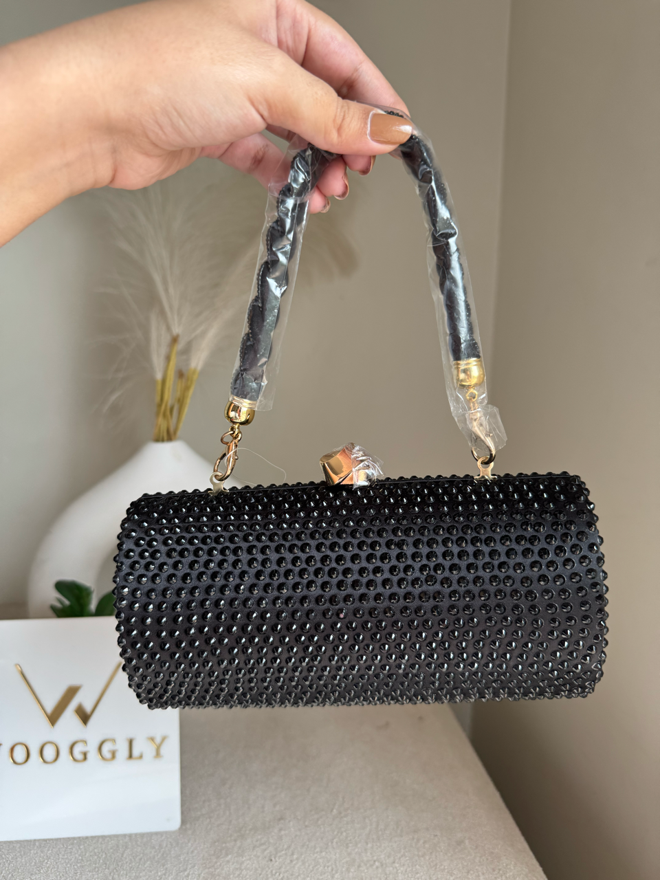 Royale Spark Clutch - Black