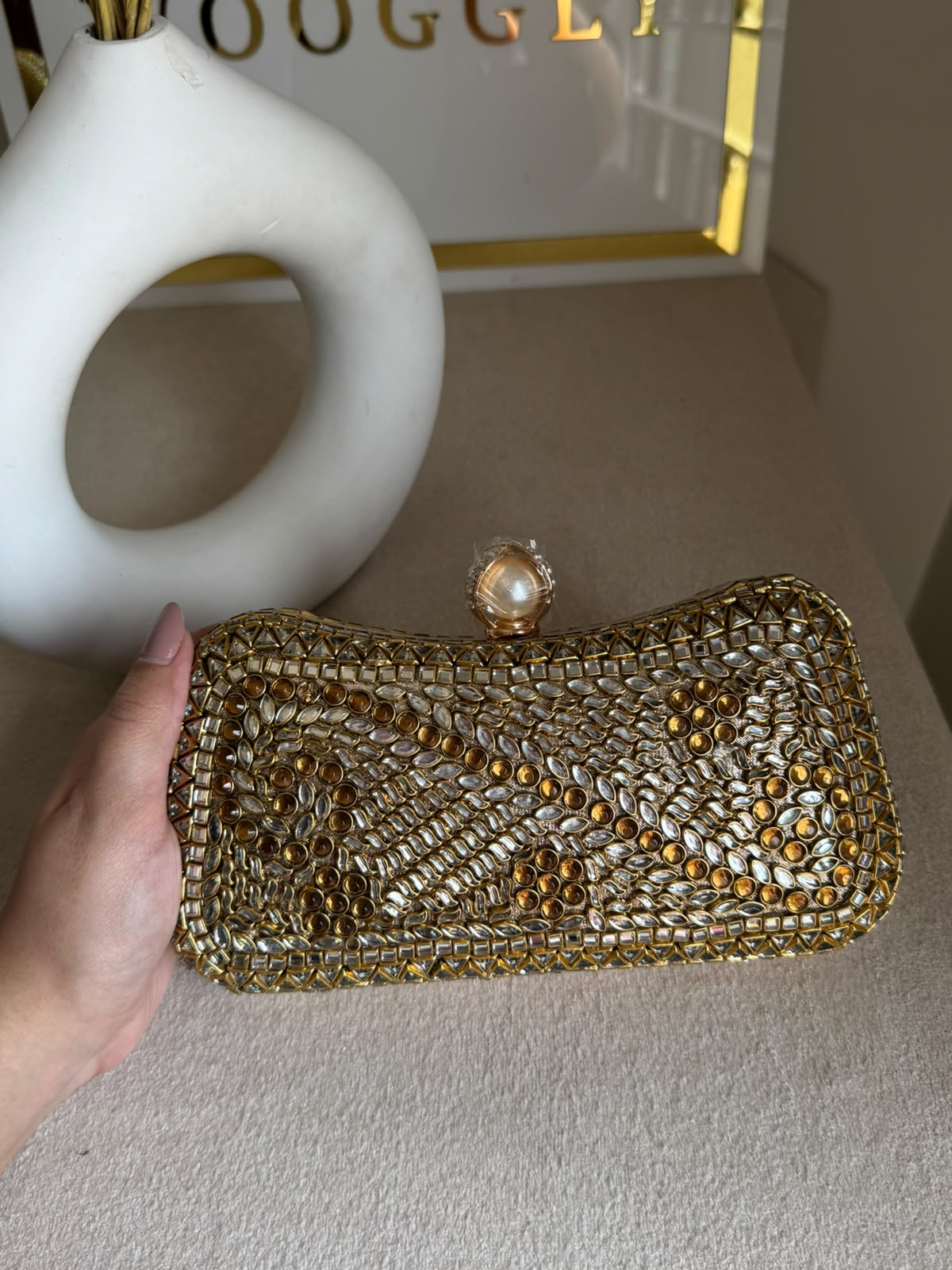 Kundan Clutch Design 3