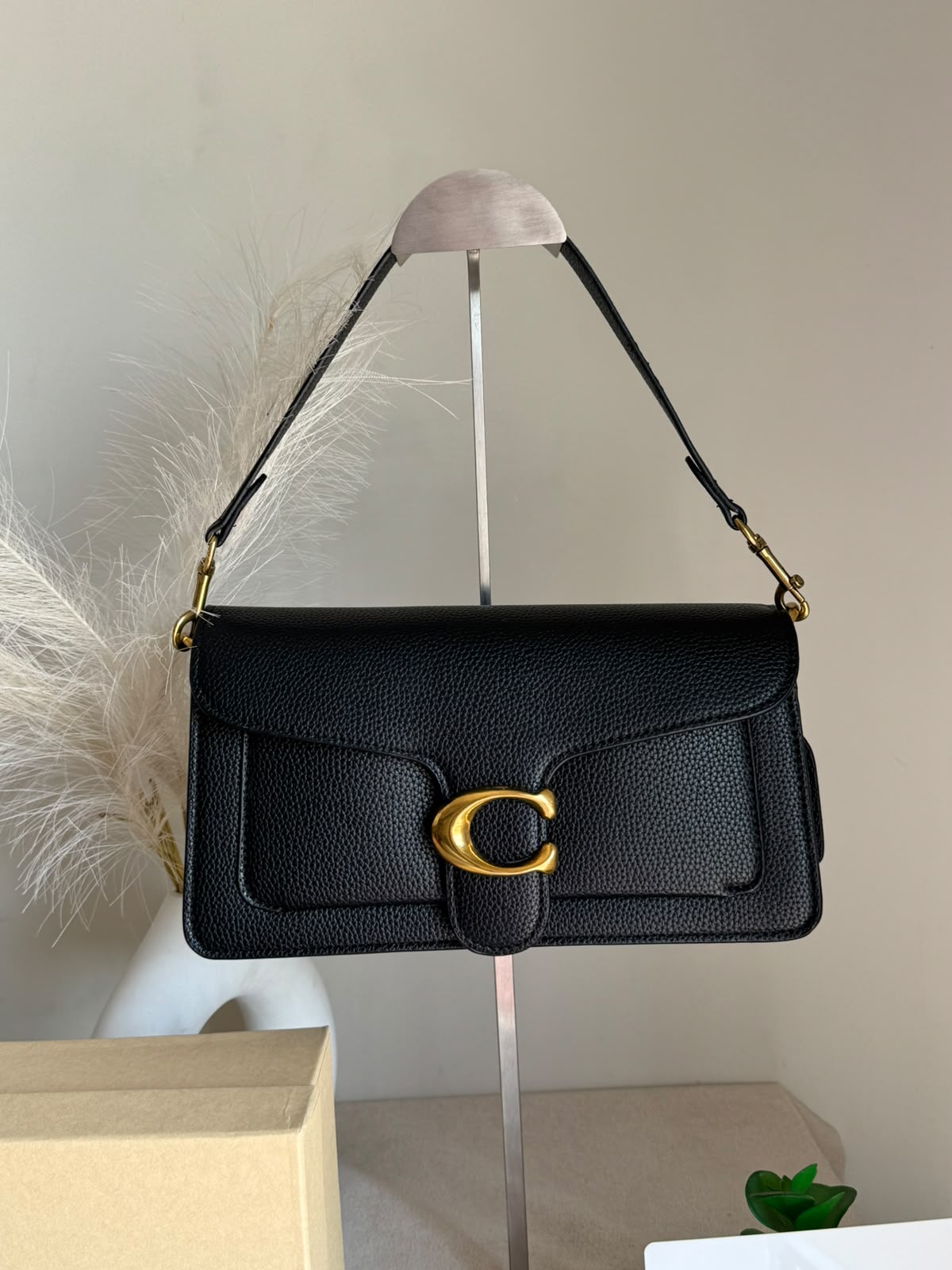 COACH TABBY 26 Black Decent Quality-BOX PACKING