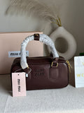 Viral MIU MIU Bag Premium Quality with Box Packing - Coffee