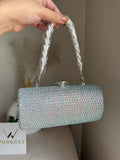 Royale Spark Clutch - Silver